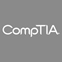 CompTIA logo Grayscale