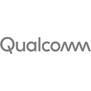 Qualcom Logo Grayscale
