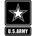 US Army Logo Grayscale